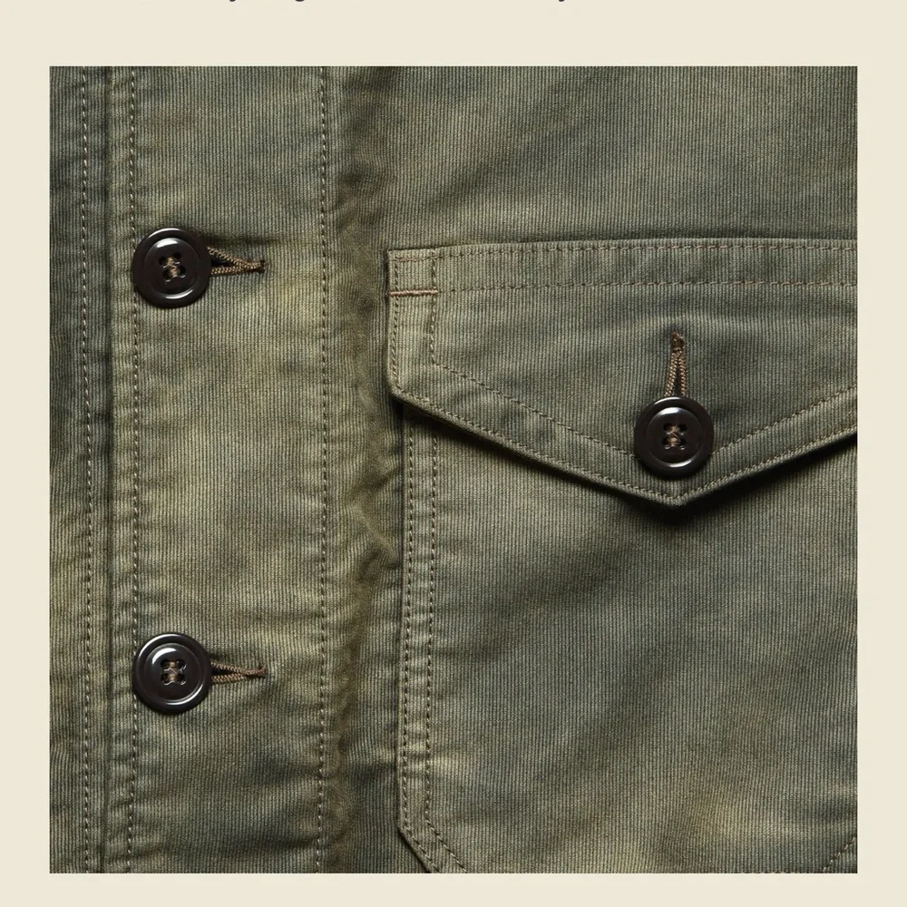 Men’s XXL Double RL Ralph Lauren Healy Jungle Cloth Jacket - Picture 8 of 11